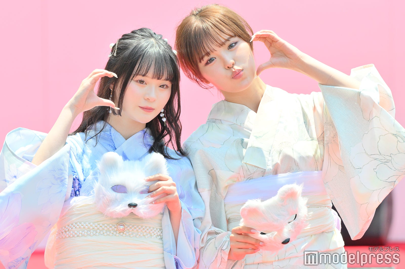 画像3/8) さくら＆おさき、浴衣姿でペアランウェイ トップ