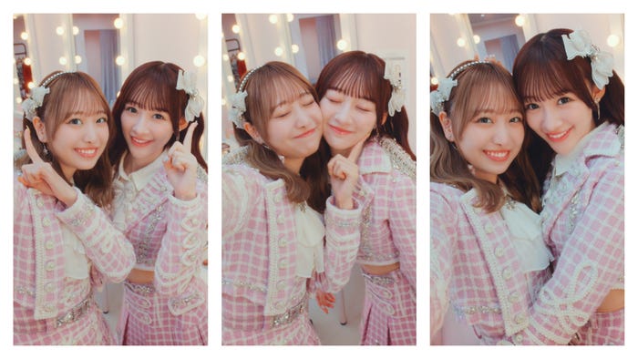 瀧脇笙古、音嶋莉沙/「【=LOVE×ホットペッパービューティー】~一緒に、ラブな自分になろ?篇~」より