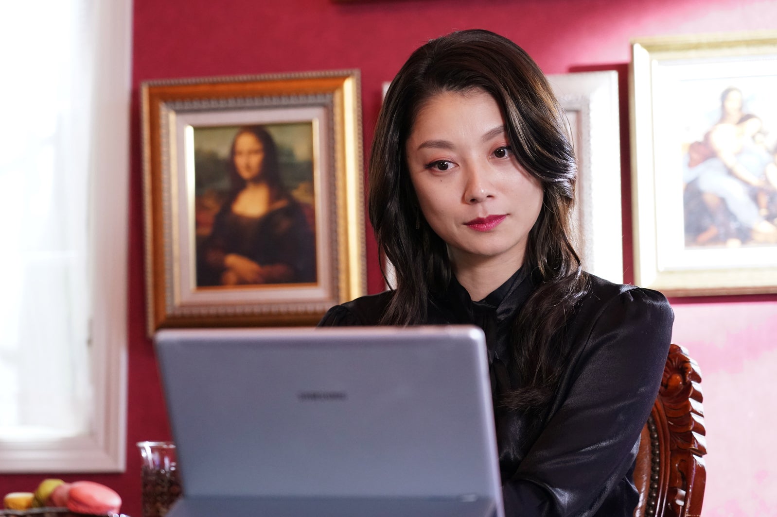 小池栄子／「美食探偵 明智五郎」第3話より（C）日本テレビ