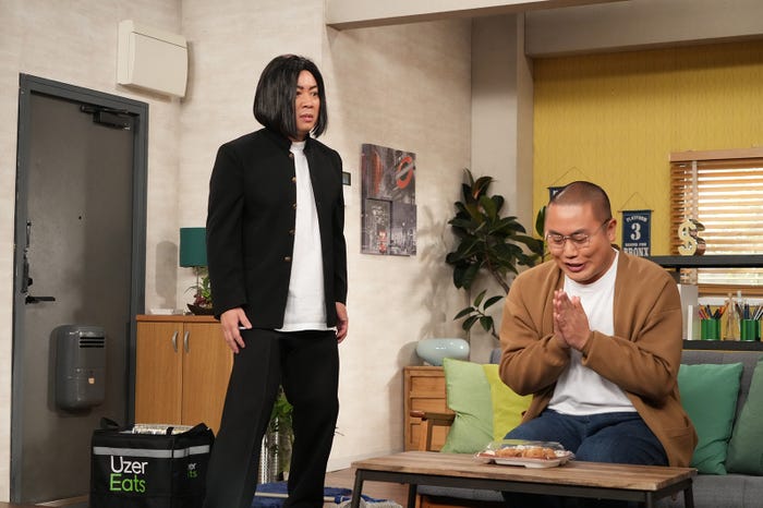 松尾駿、岡部大(C)フジテレビ