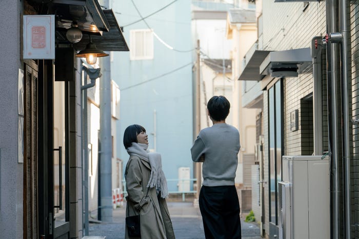 杉咲花、成田凌「冬のなんかさ、春のなんかね」第6話(C)日本テレビ