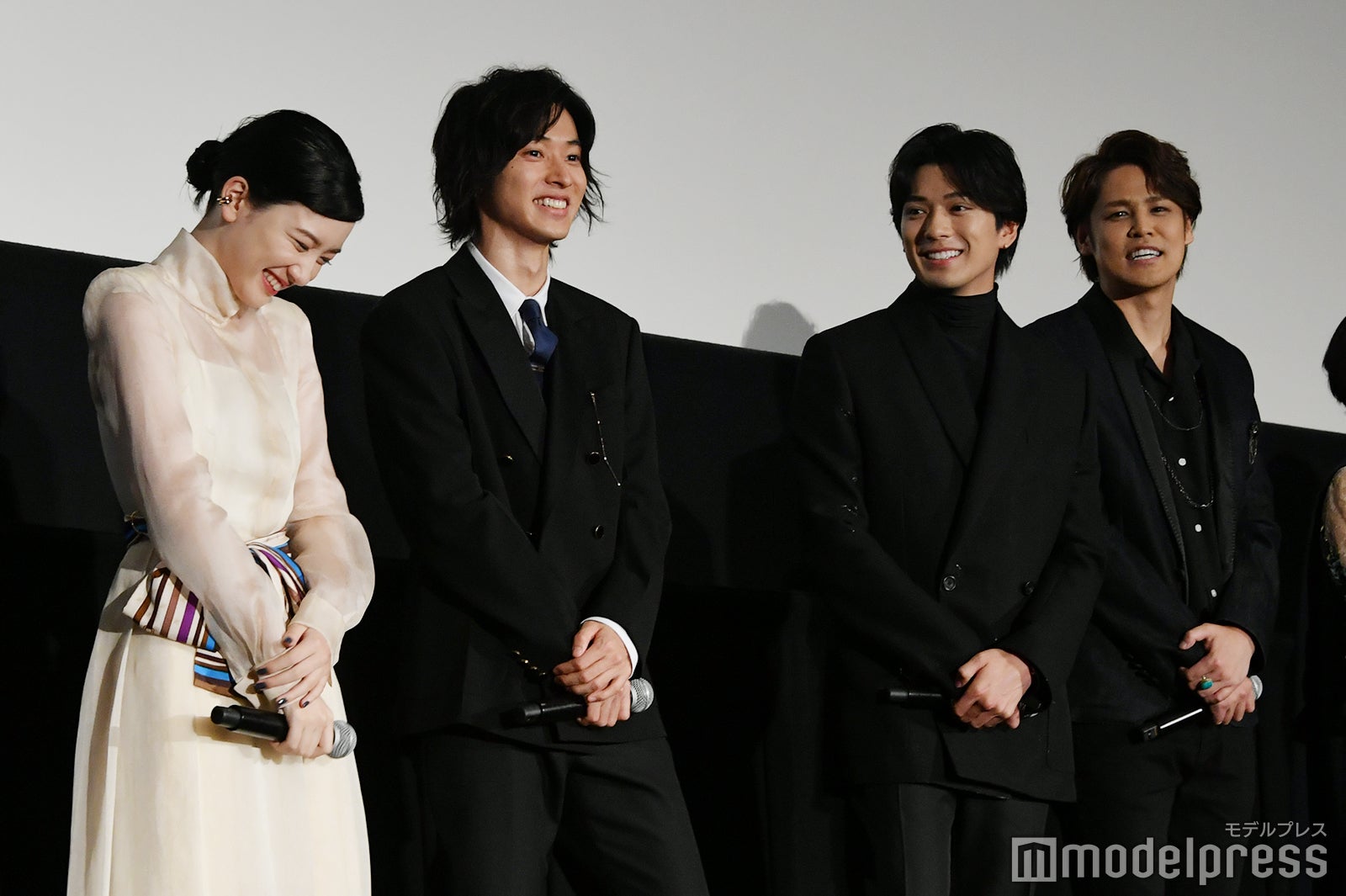 永野芽郁、山崎賢人、新田真剣佑、宮野真守 （C）モデルプレス