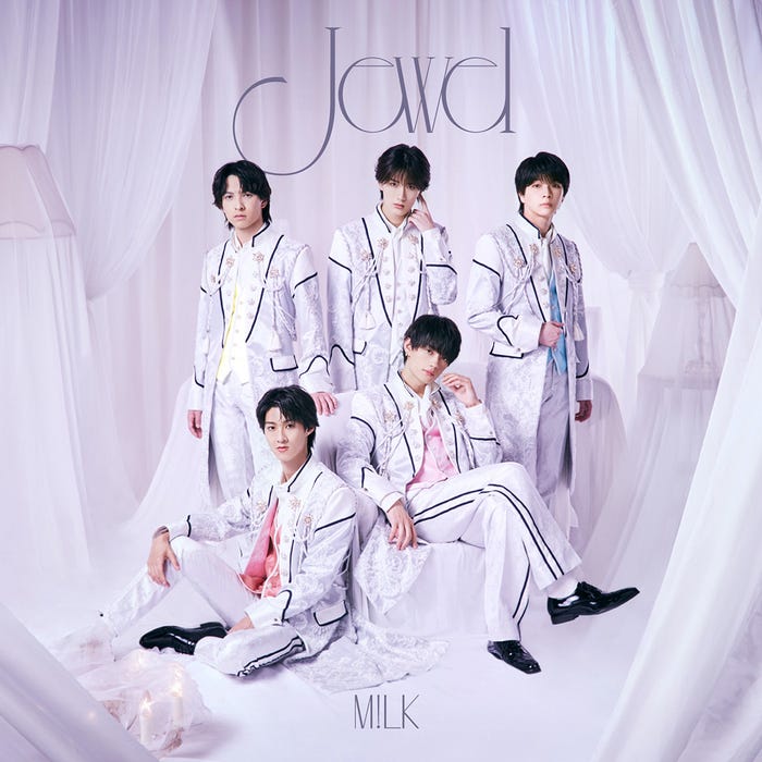 MiLKメジャー1stアルバム「Jewel」初回限定盤A(提供写真)