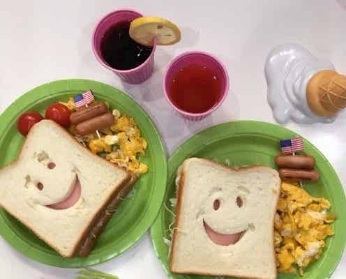 ぺこがりゅうちぇるのために作った朝食が「超可愛い」と話題