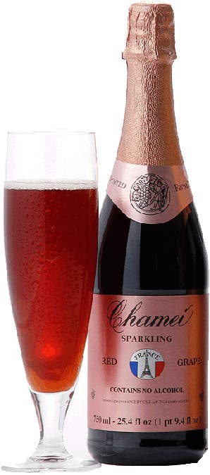 華やかな見た目はパーティにもぴったり「シャメイ スパークリング レッドグレープ」