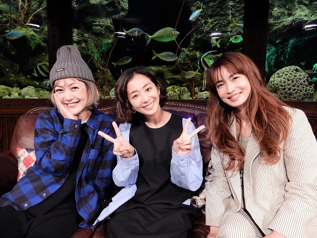 (左から)松嶋尚美、優香、長谷川京子 (写真提供:カンテレ)
