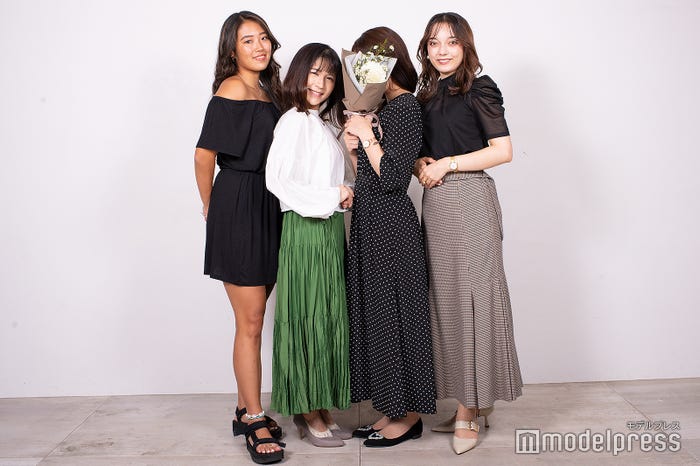 江川真唯さん、堤奈々美さん、あさみさん、ストルトン絵美莉さん/「ソフィアンズコンテスト2021」ファイナリスト(C)モデルプレス