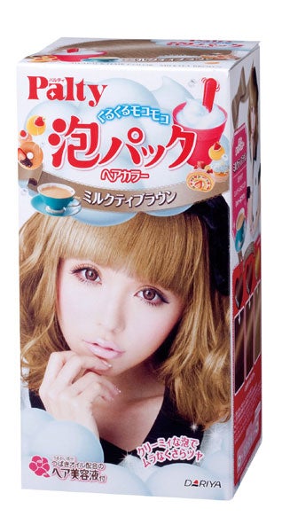 「パルティ泡パックヘアカラー」
