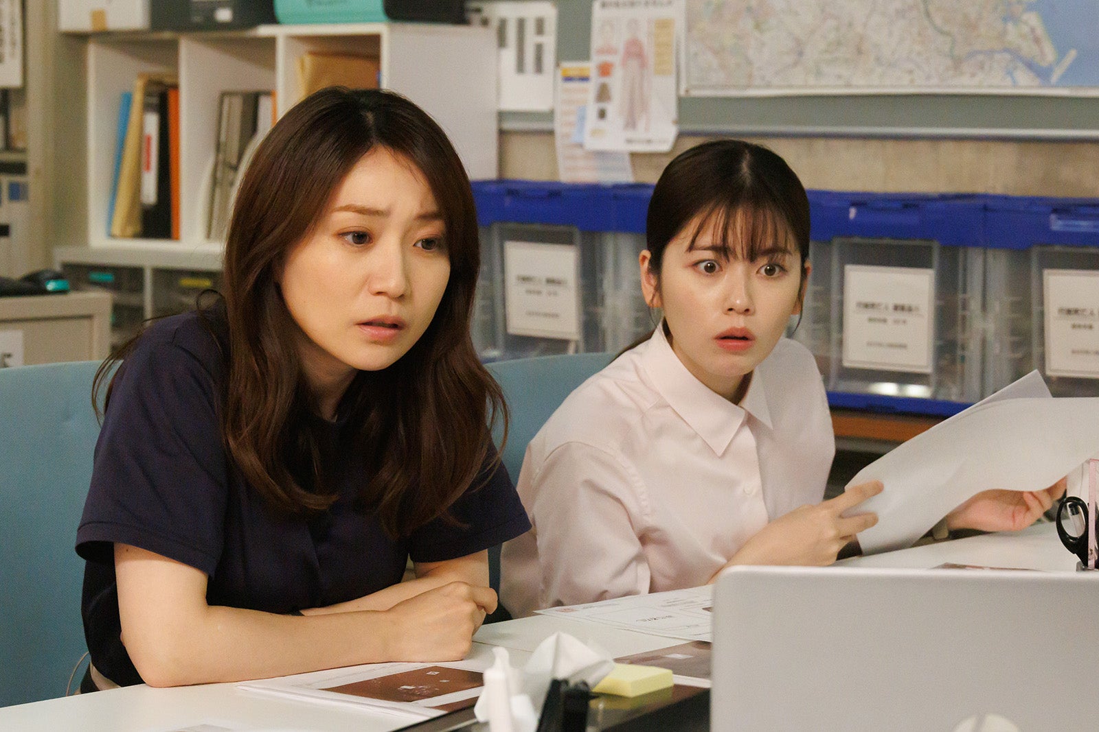 大島優子、小芝風花「GO HOME～警視庁身元不明人相談室～」第4話より（C）日本テレビ