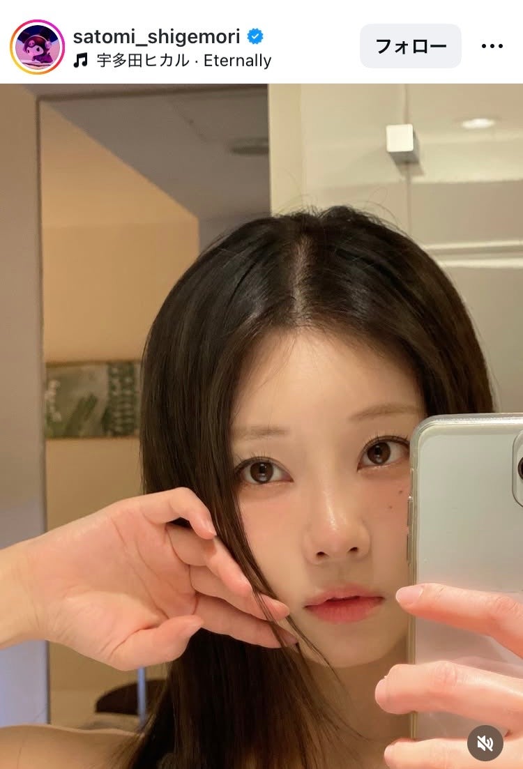 重盛さと美Instagramより