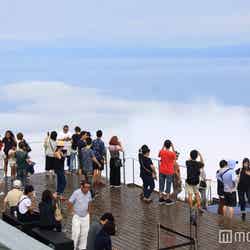 「びわ湖テラス」からの雲海／画像提供：びわ湖バレイ