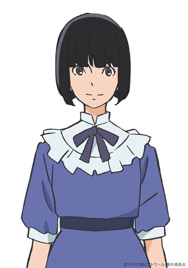 園井千鶴(C)「パリに咲くエトワール」製作委員会