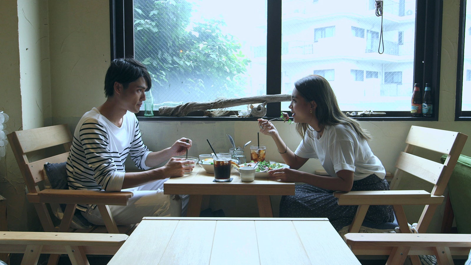 速人、政子『TERRACE HOUSE BOYS ＆ GIRLS IN THE CITY』42nd WEEK（C）フジテレビ／イースト・エンタテインメント