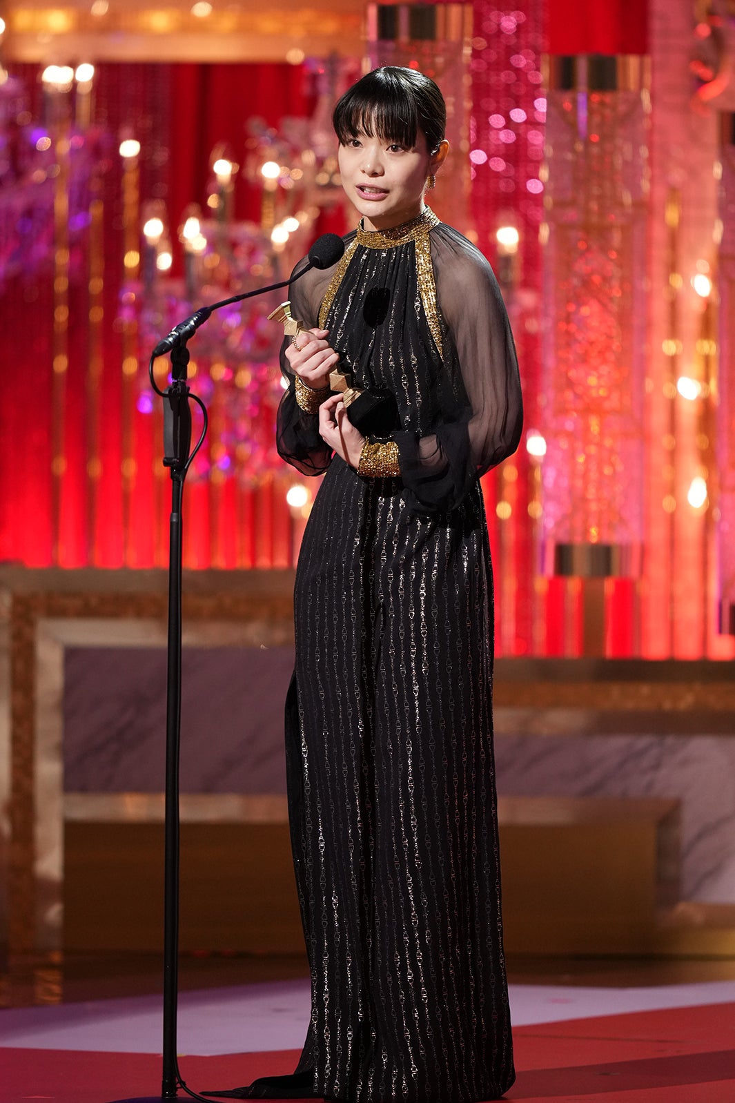 岸井ゆきの（写真提供：東京写真記者協会）