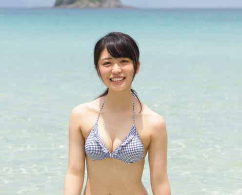 欅坂46長濱ねる“美くびれ”ビキニ公開 2ヶ月ダイエットの成果<1st写真集「ここから」先行カット>