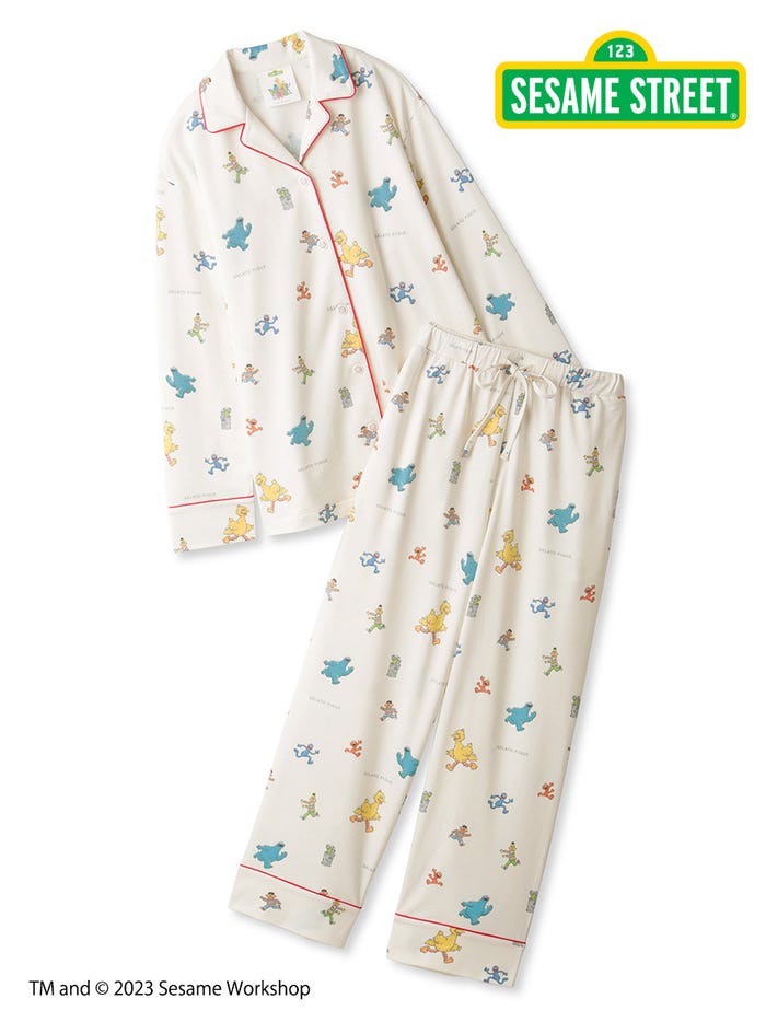 総柄シャツ&ロングパンツSET (提供写真)