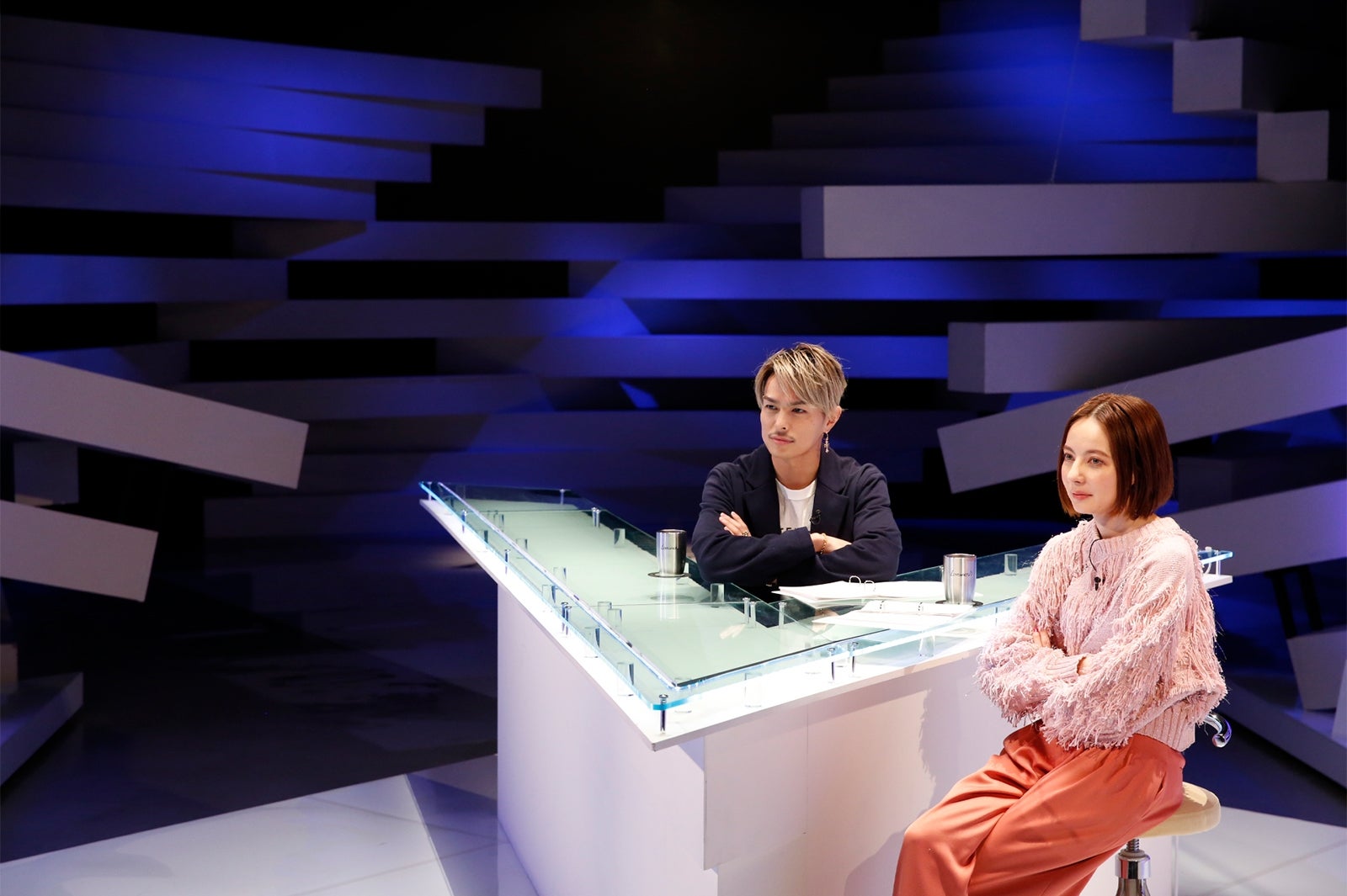 今市隆二、ベッキー／音楽番組「LOVE or NOT♪」より（提供画像）