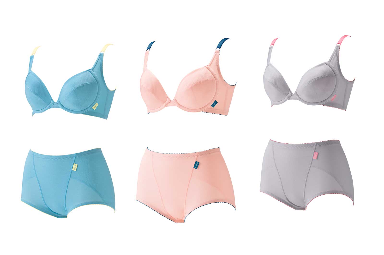 「m_fit zero」よせ魅せメイクブラジャー、あげ魅せメイクボトム