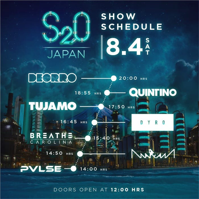 1日目/画像提供:S2O JAPAN SONGKRAN MUSIC FESTIVAL 2018実行委員会