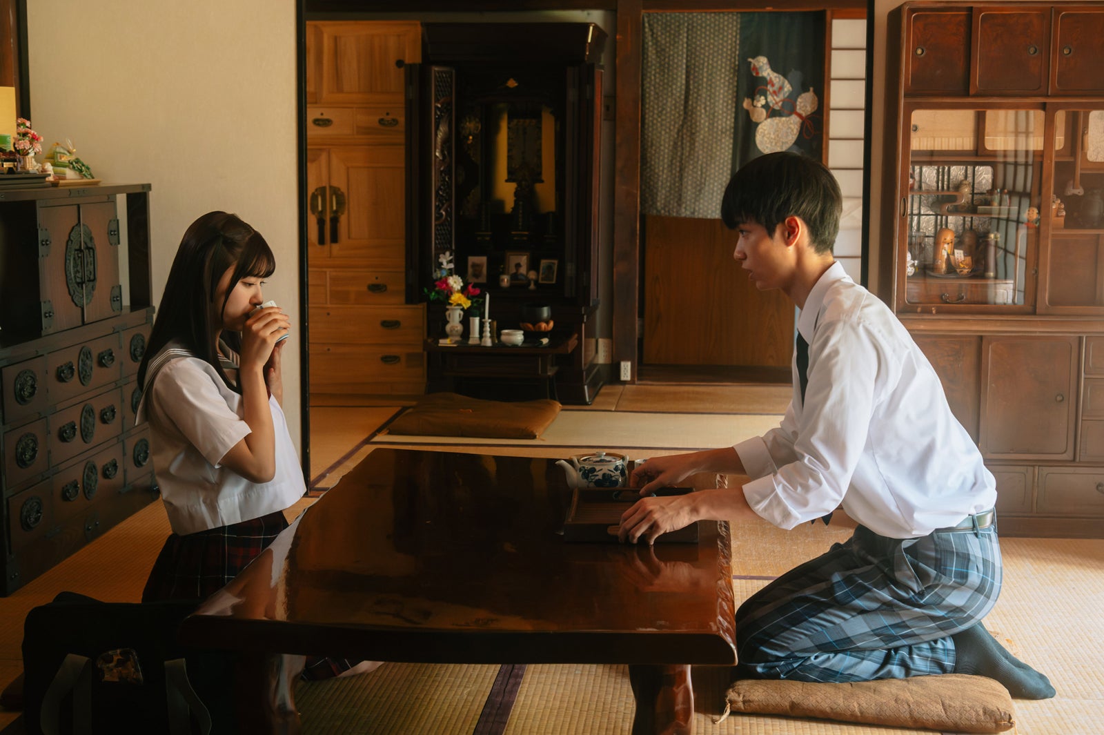 池田朱那、野村康太「その着せ替え人形は恋をする」第4話（C）福田晋一／SQUARE ENIX・ドラマ「その着せ替え人形は恋をする」製作委員会・MBS