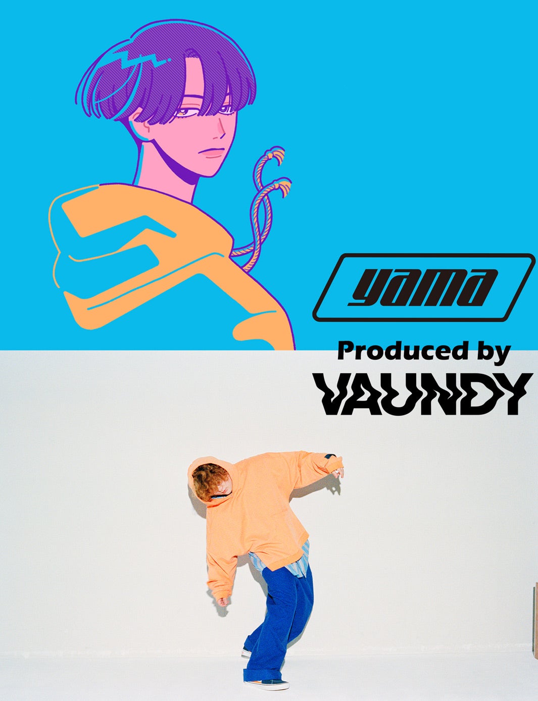 （上段から）yama、Vaundy（提供写真）