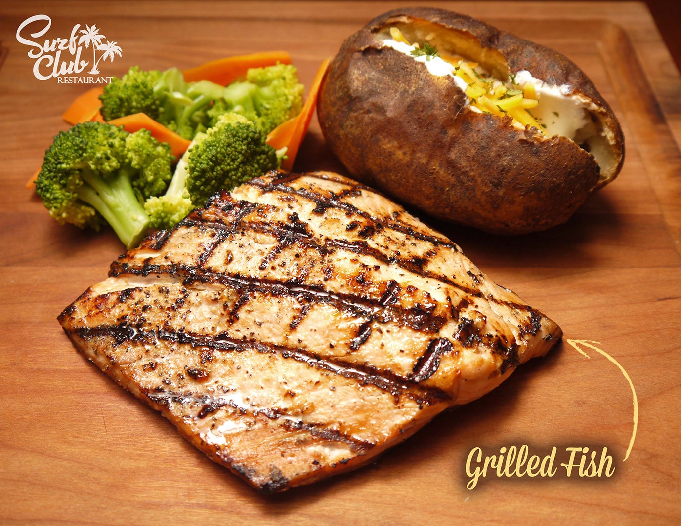 グリルフィッシュ／画像提供：Surf Club