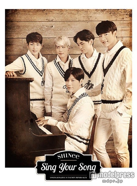 SHINee「Sing Your Song」(2015年10月27日発売)初回限定盤