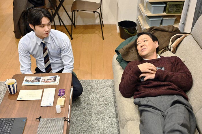 磯村勇斗、阿部サダヲ「不適切にもほどがある!」第2話より(C)TBS