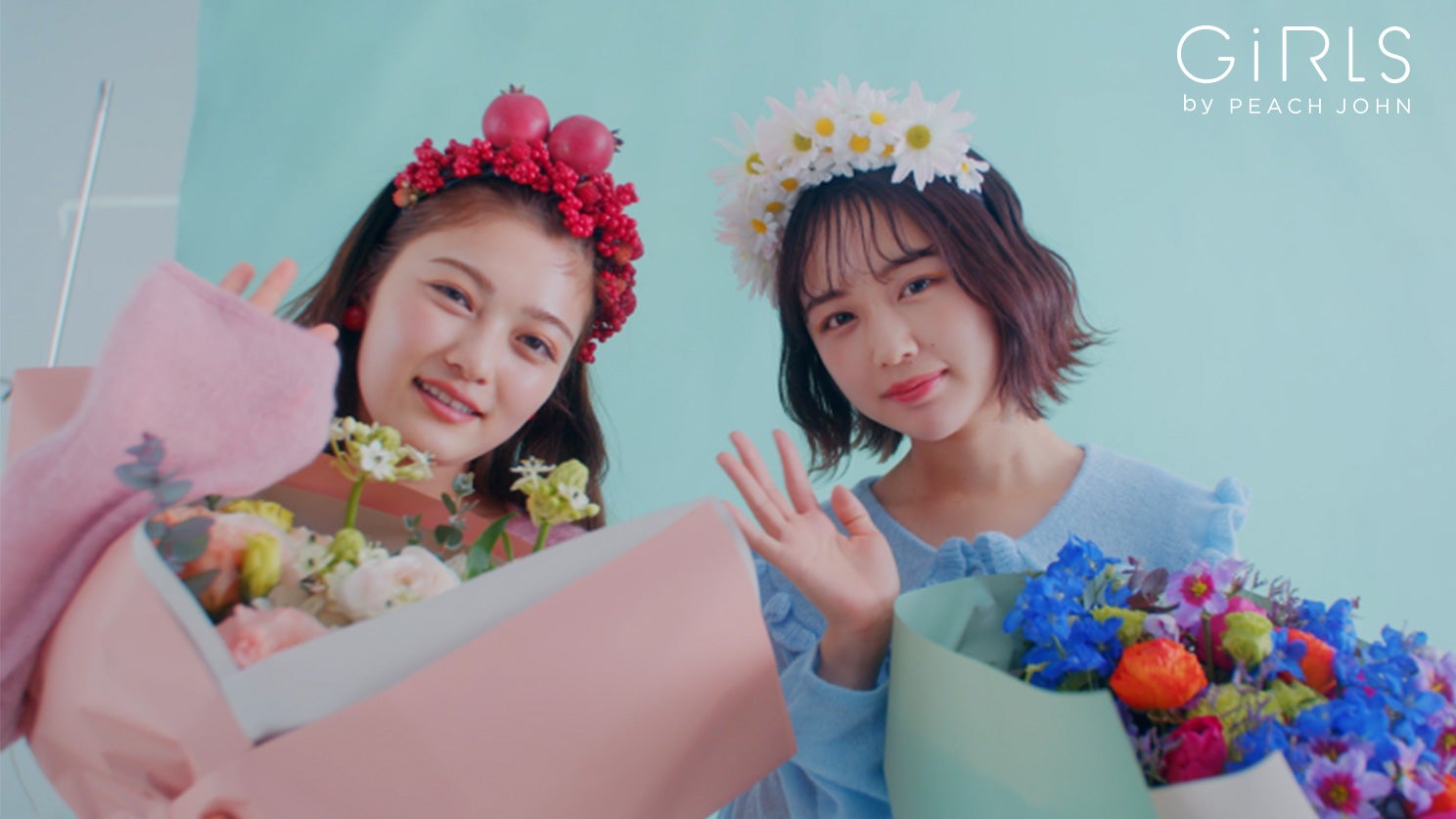 井上咲楽、なえなの（提供画像）