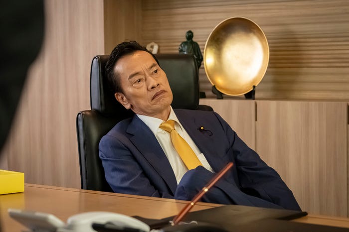 遠藤憲一「民王R」第2話(C)テレビ朝日