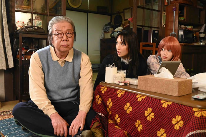 古田新太、菜々緒、山本舞香/「忍者に結婚は難しい」第3話(C)フジテレビ