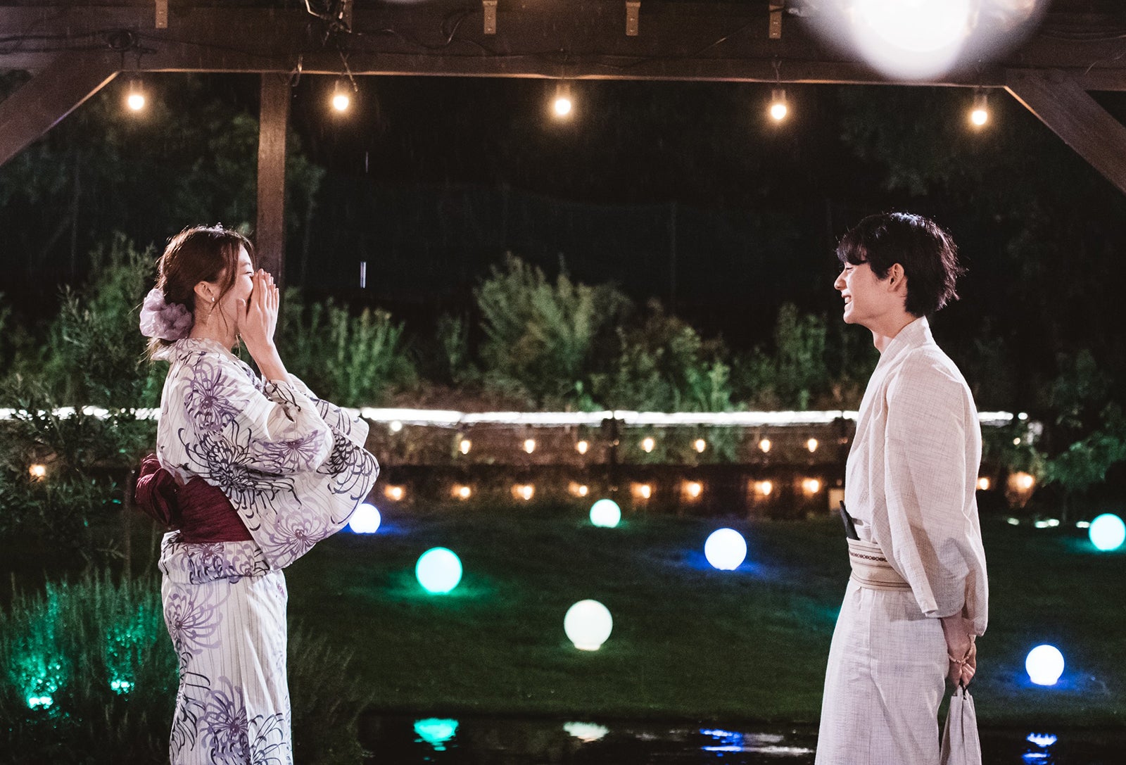 吉永アユリ、川合ルイ「恋愛ドラマな恋がしたい～Kissing the tears away～」第6話（C）AbemaTV, Inc.