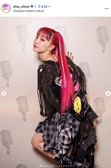 LiSA Instagramより