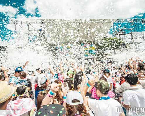 伝説の“泡フェス”が2年ぶりに豊洲で復活