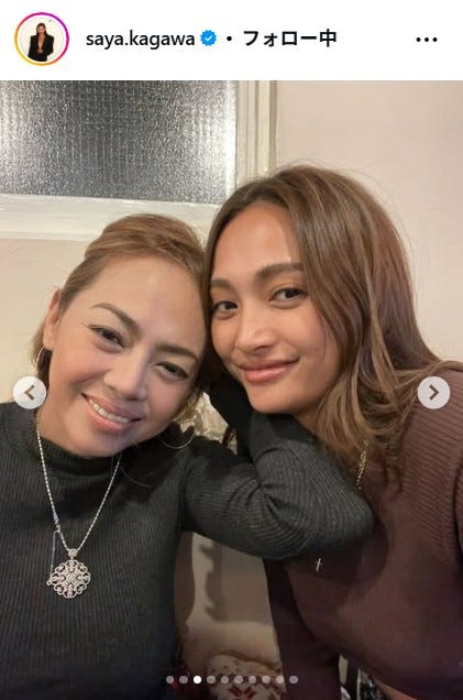 香川沙耶Instagramより