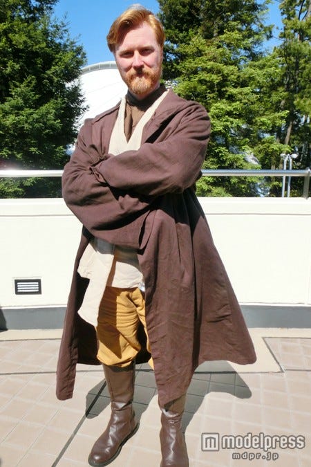 選考で選ばれたオビ=ワン・ケノービの仮装ゲスト