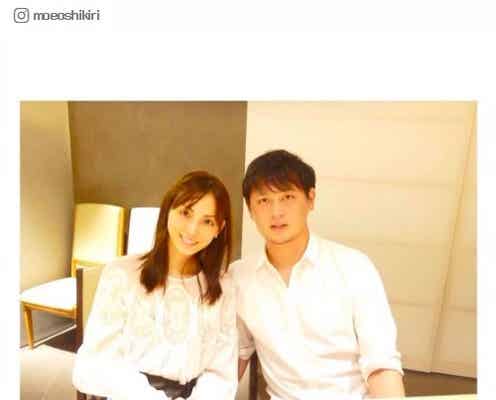 押切もえ&涌井秀章投手夫妻、デート2ショット公開に反響続々「素敵」「理想の夫婦」