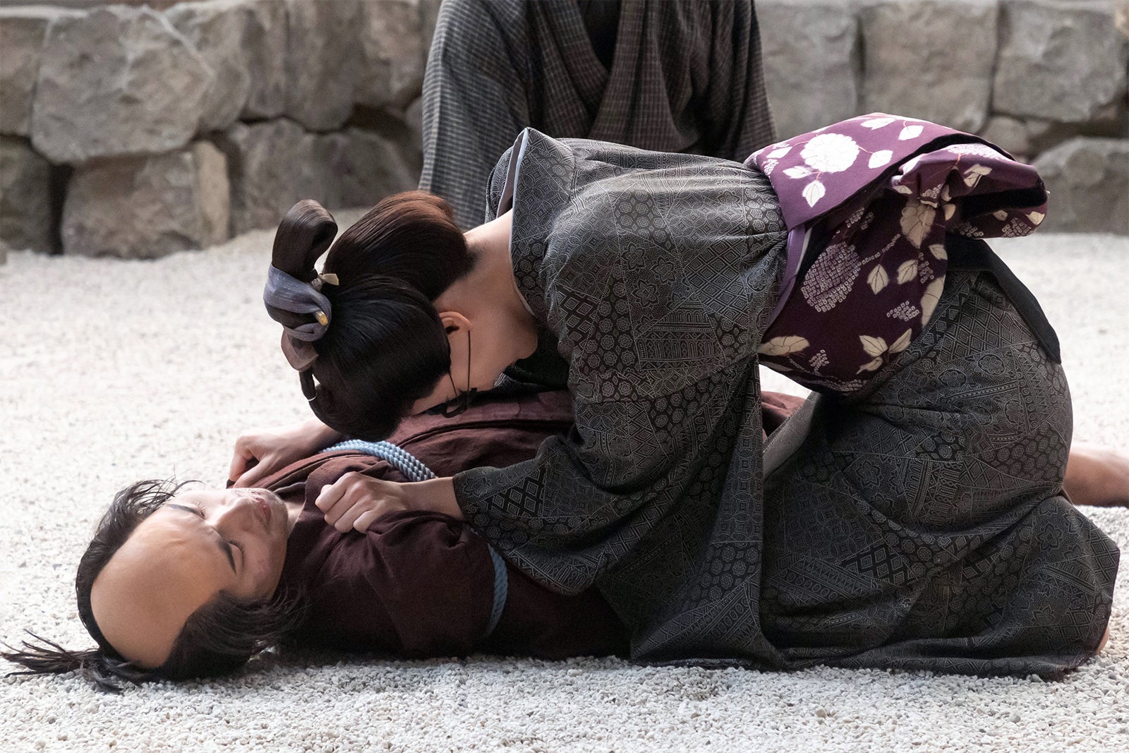 横浜流星、橋本愛「べらぼう～蔦重栄華乃夢噺～」第39話（C）NHK