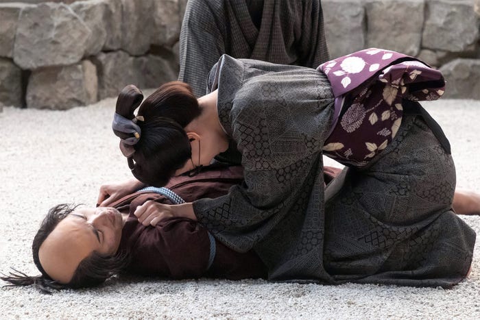 横浜流星、橋本愛「べらぼう~蔦重栄華乃夢噺~」第39話(C)NHK