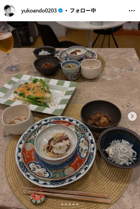 安藤優子Instagramより