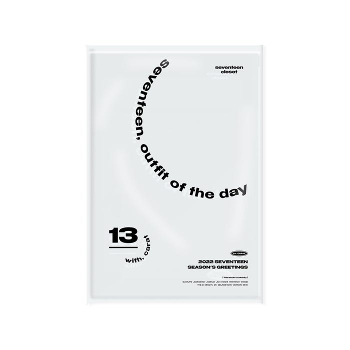 「SEVENTEEN 2022 SEASON'S GREETINGS」カバー (C)PLEDIS ENTERTAINMENT