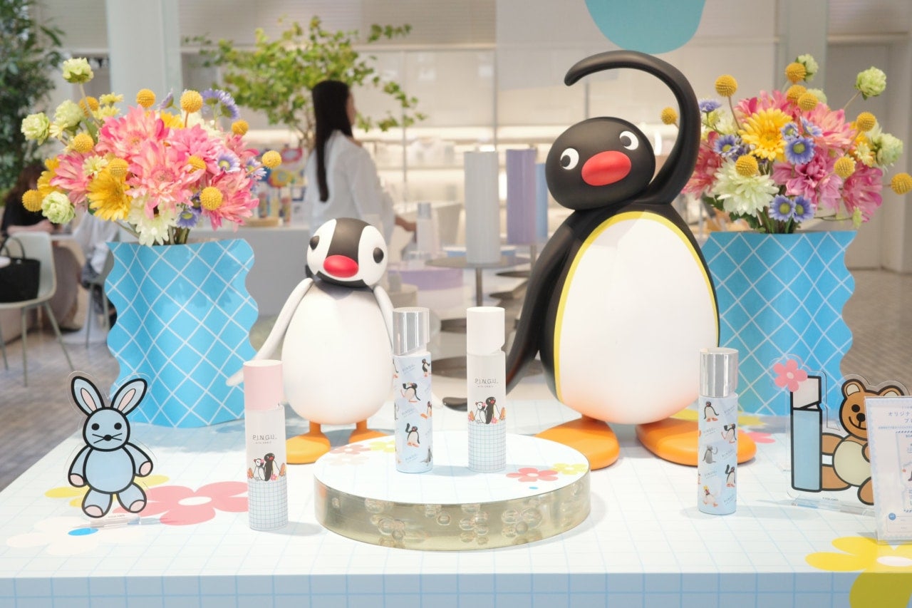 ピングーと一緒に涼む夏。オルビス表参道旗艦店でコラボイベント開催！ 限定デザインボトル・ドリンクに注目
