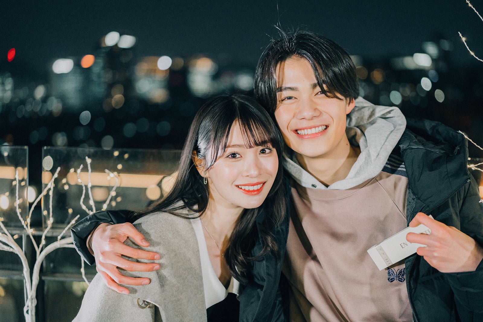 中川紅葉、今井竜太郎「花束とオオカミちゃんには騙されない」第4話（C）AbemaTV, Inc.