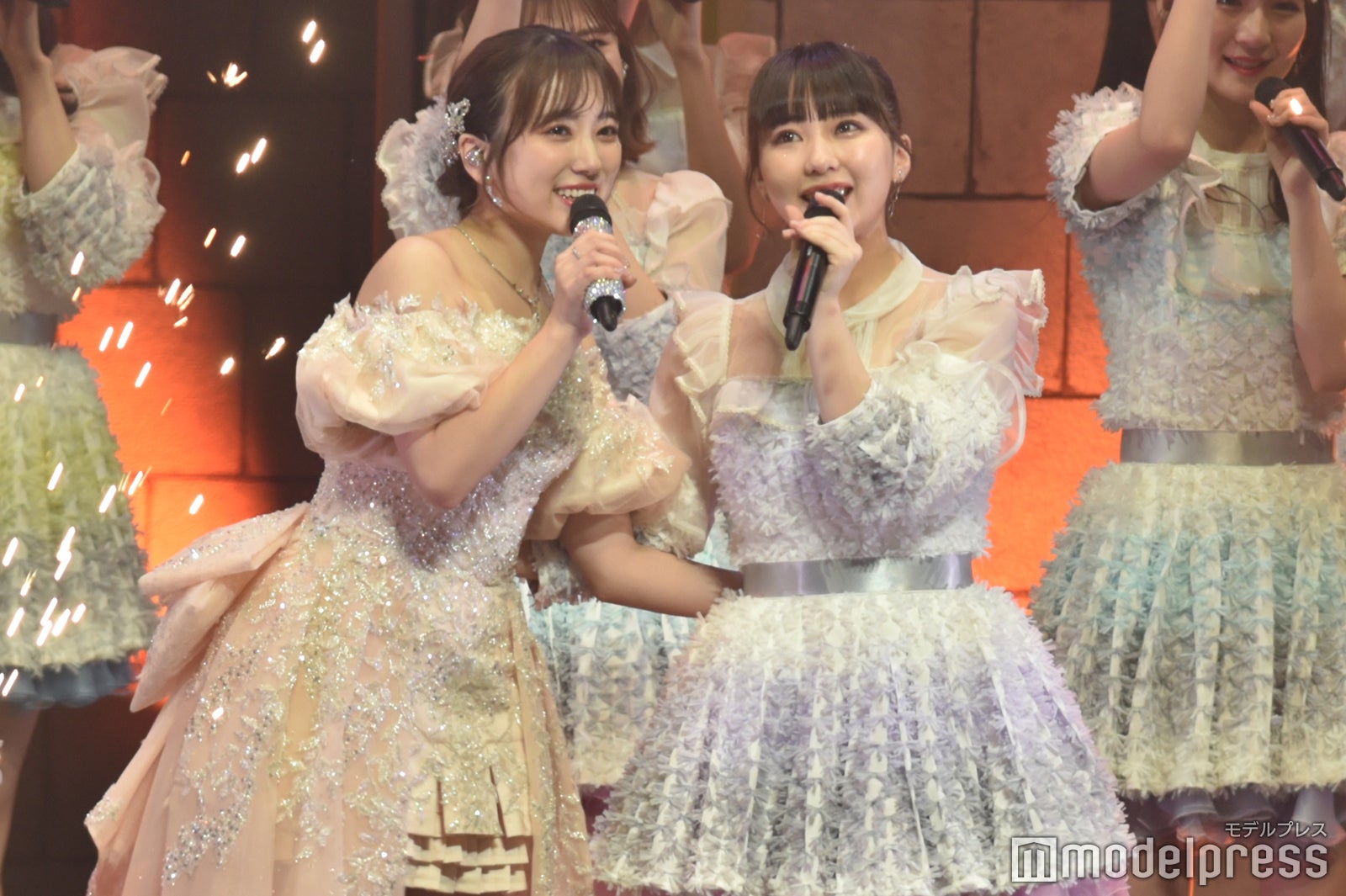 HKT48矢吹奈子、田中美久「矢吹奈子 卒業コンサート〜未来への翼〜」（C）モデルプレス