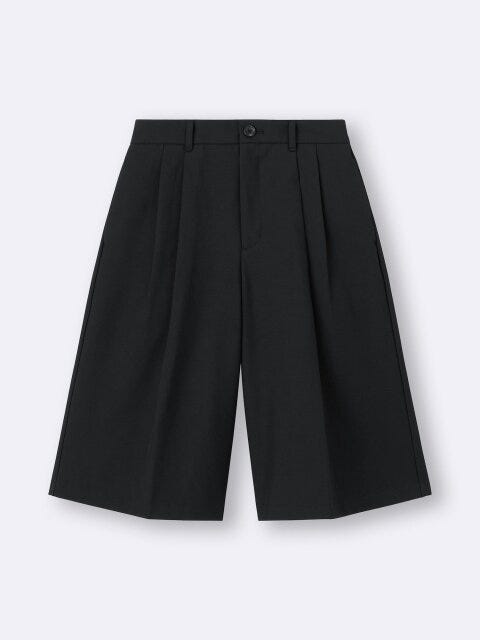 2025gu冬値下げ女性バミューダショートパンツ