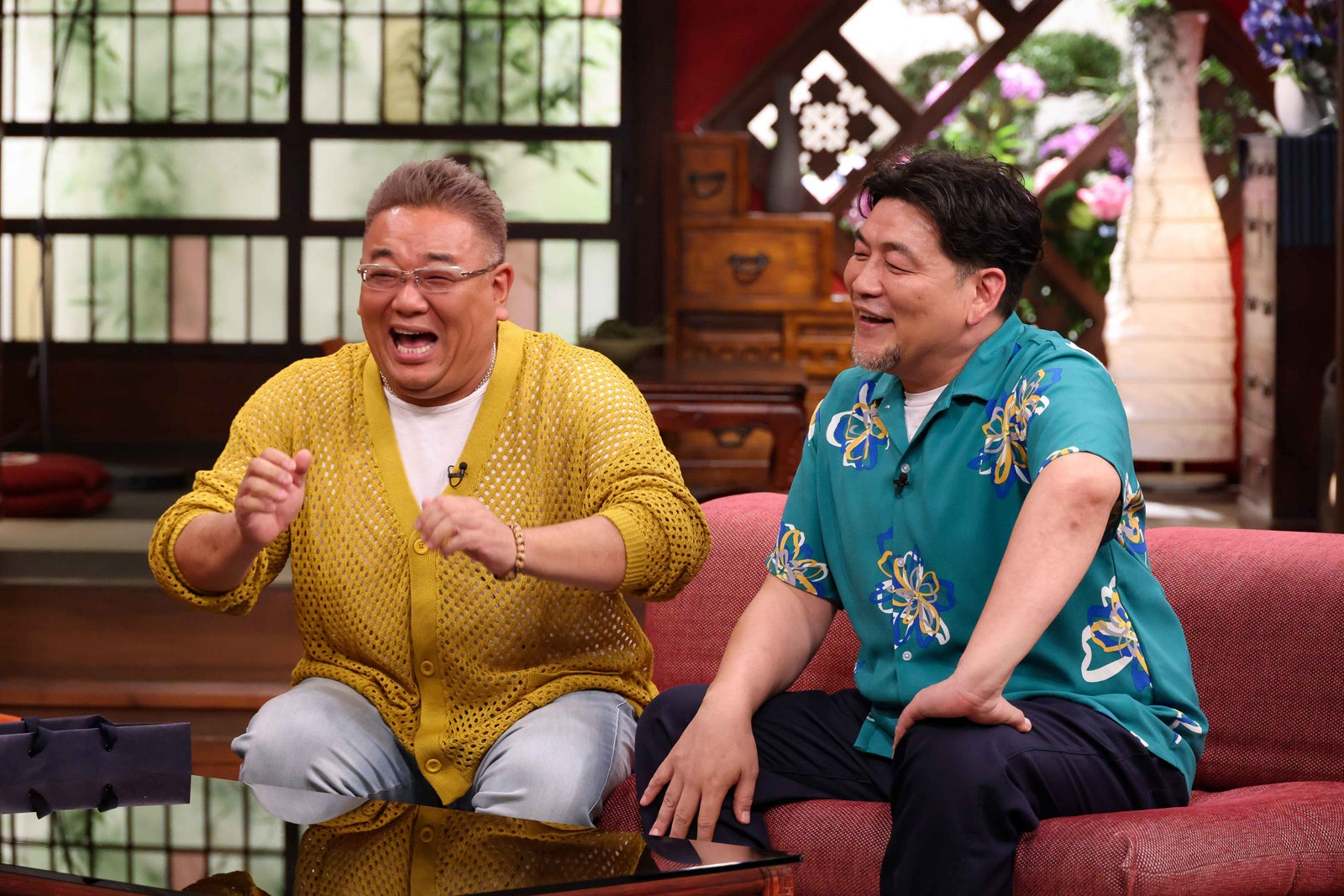 伊達みきお、富澤たけし（C）カンテレ・フジテレビ