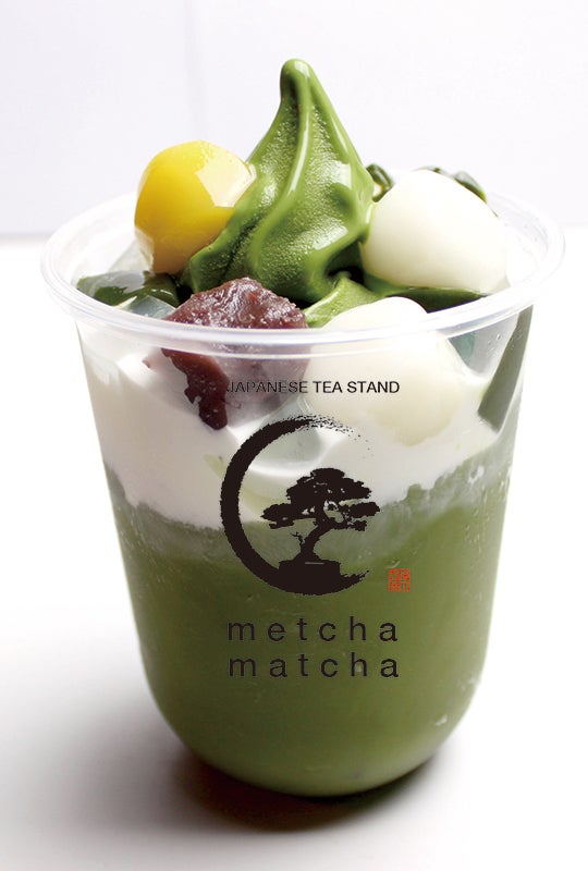 宇治抹茶白玉あんみつミルクフォーム￥800／画像提供：LIFEstyle