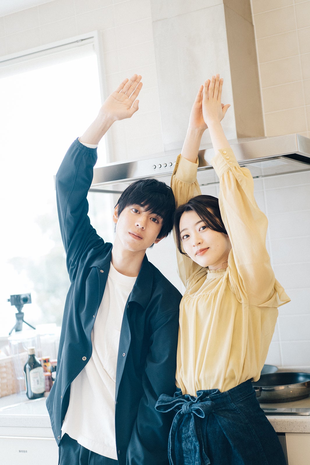 京典和玖、吉永アユリ『恋愛ドラマな恋がしたい～KISS or kiss～』（C）AbemaTV, Inc.