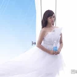 深田恭子/「ポカリスエット イオンウォーター」の新CM「登場」篇のメイキング