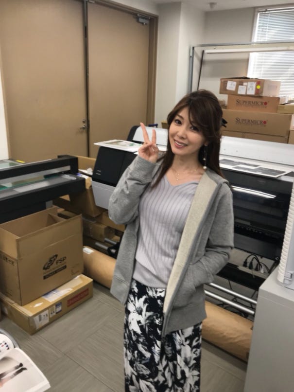 手術前の矢部みほオフィシャルブログ(Ameba)より